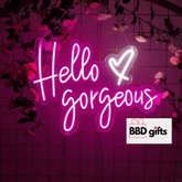 Customized Hello Gorgeous Neon Lights - BBD GIFTS